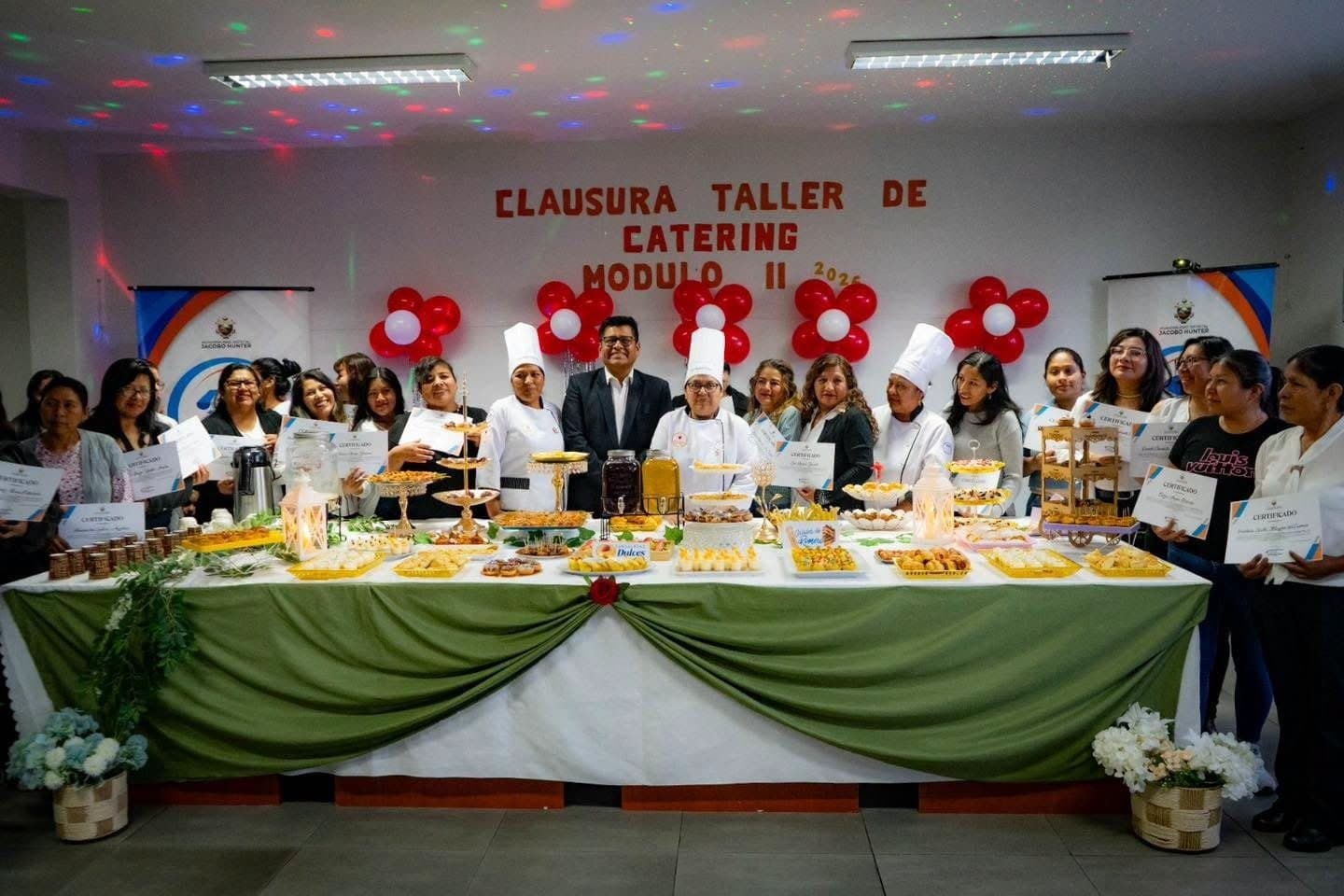 Clausura del taller de catering, módulo II 2026